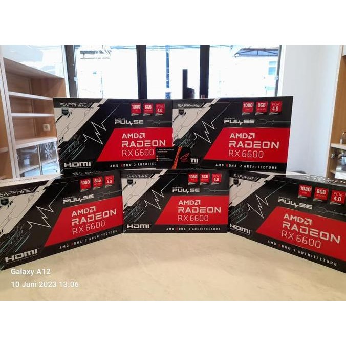 Vga Amd Sapphire Rx 6600 / Rx6600 8Gb Pulse
