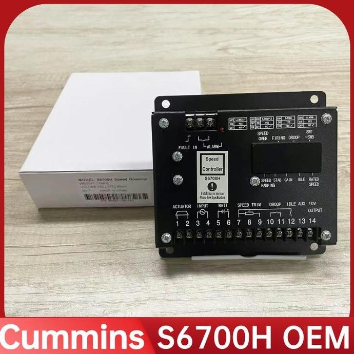 

Terlaris S6700H Diesel Engine Speed Contrller Genset Governor S 6700H