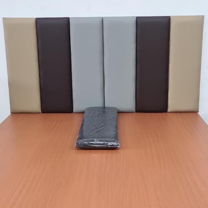 Leather Headboard Wallpanel Sticker 20 cm x 60 cm