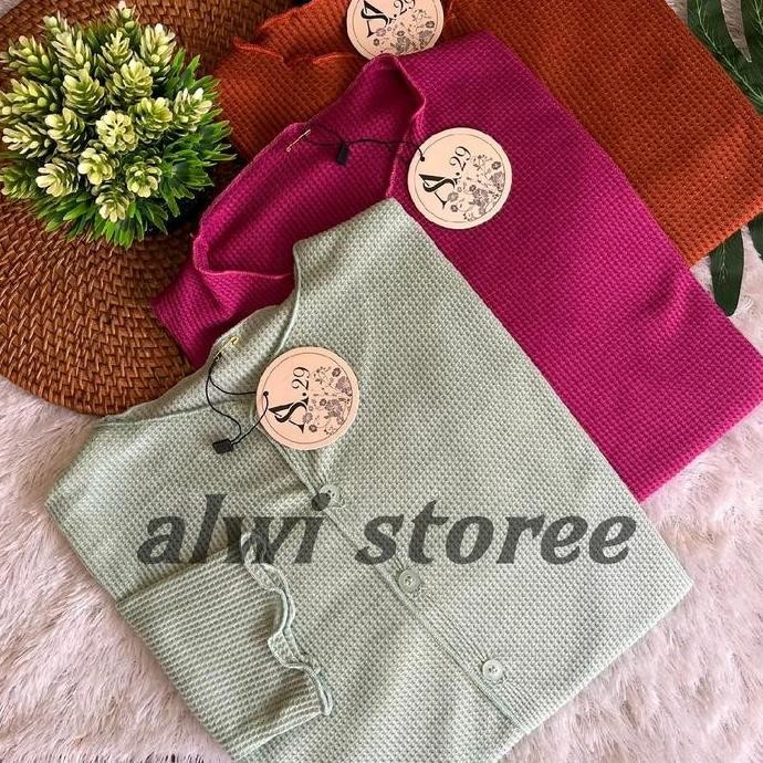 Paket Usaha Cardigan Crop Top 6 pcs / Cardigan Crop Kekinian