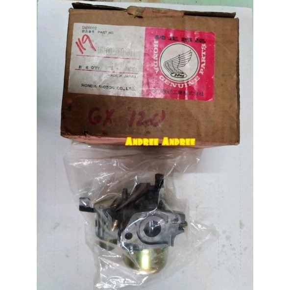 

Terlaris Carburator Assy Gx 110 Gx 120 Pompa Air Genset Honda 4.0 Hp Original