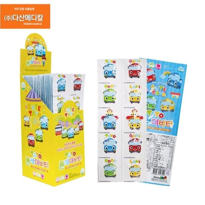 Vitamin Anak Vita Play Tayo Korea Vitamin C, Vitamin D