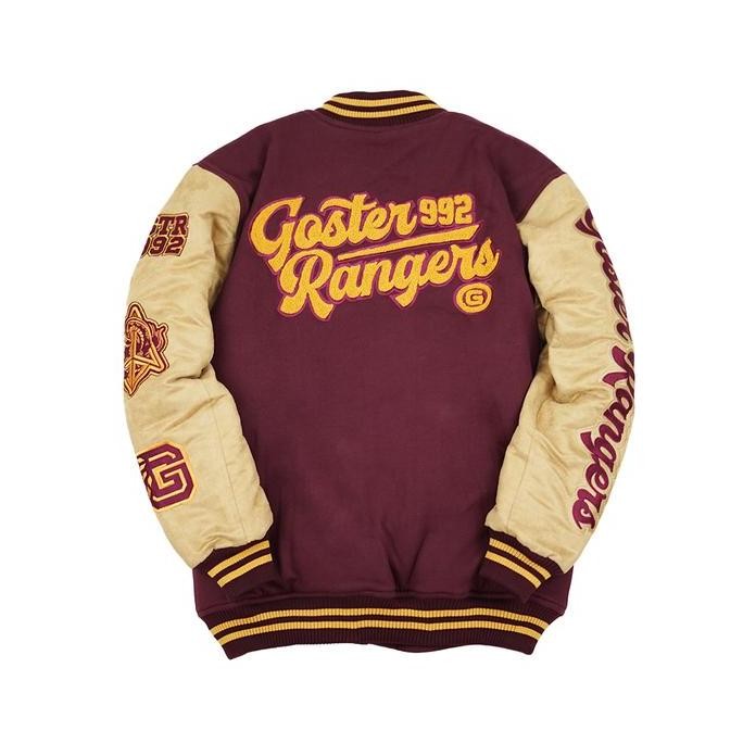 Sale Goster Varsity Jacket - The Rangers Maroon