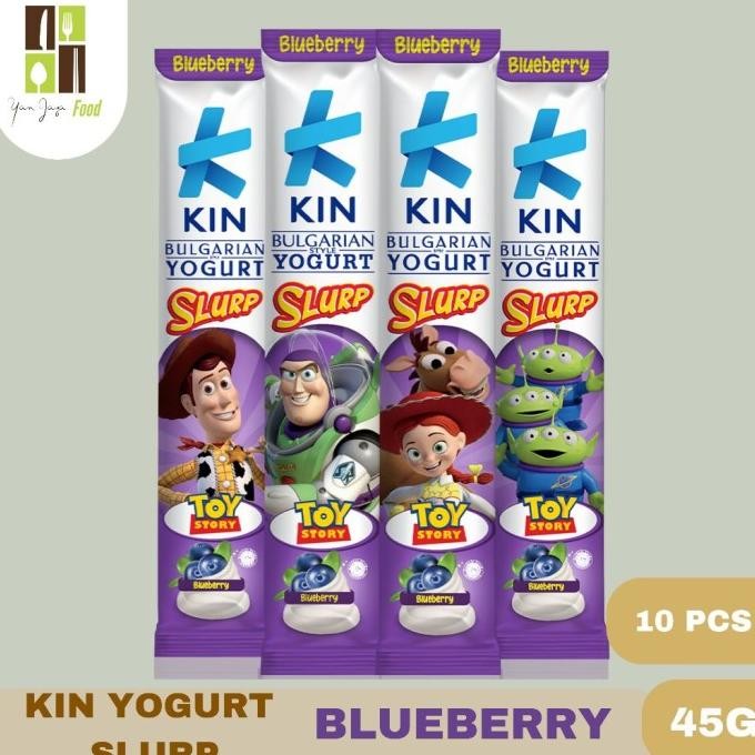 

(Expert) Kin Bulgarian Yogurt Slurp Kids / Youghurt Blueberry / Strawberry / Marshmellow / Original / Black Fruit / Cotton Candy / Grapes 45g 1 BOX/10PCS
