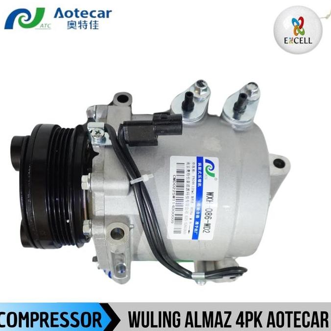Sale Compressor Compresor Kompresor Ac Mobil Wuling Almaz Cortez 1.8 1800Cc 4Pk 6Pk