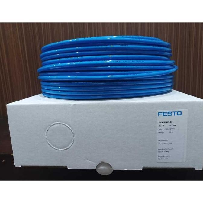Murah Selang Pu Festo 6Mm Biru Pun-H (Roll) 197384