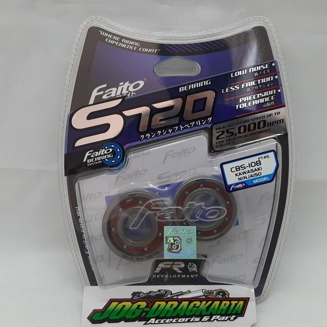 BEARING LAHER KRUK AS NINJA R SS RR NEW OLD ZX150 FAITO RACING S720