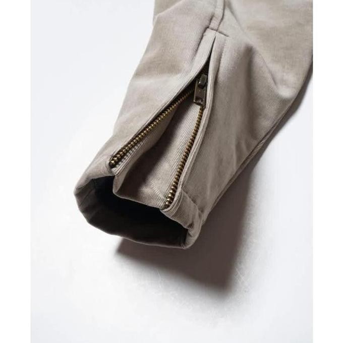 Promo Highty Khaki Corduroy Biker Jacket | Jaket Biker Pria