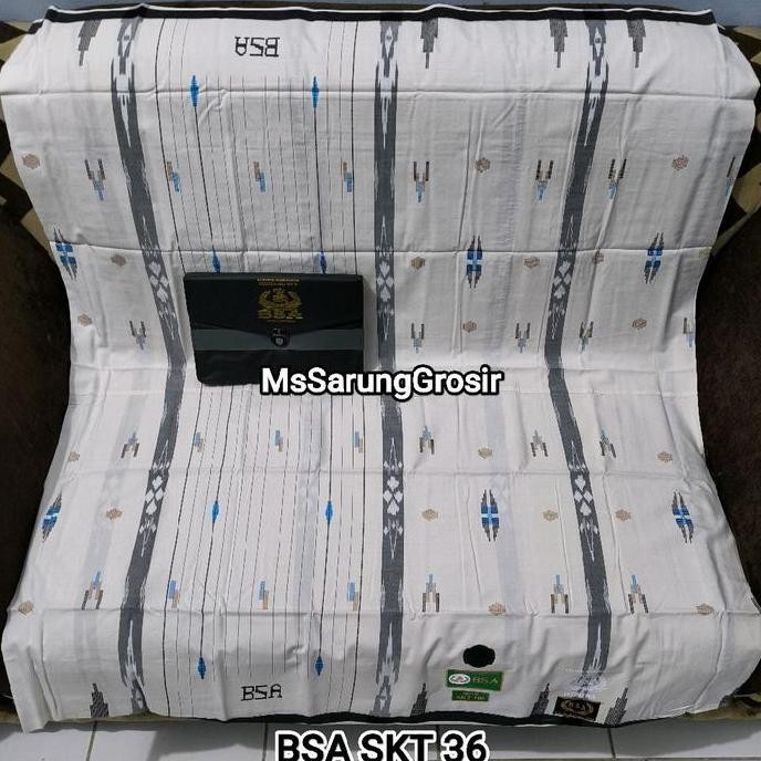 Sarung BSA SKT Songket Jahit Tengah