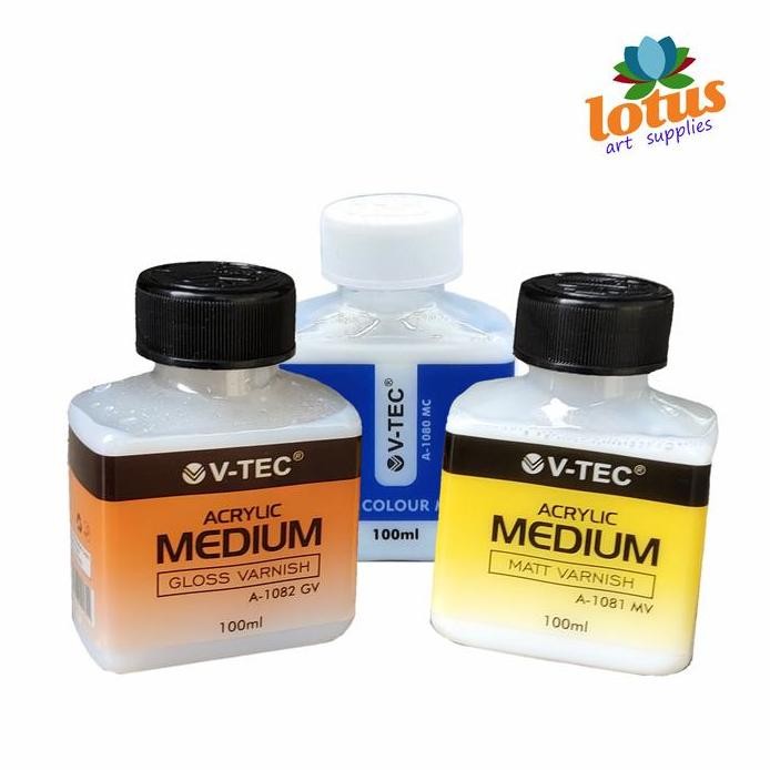 

ready V-TEC Acrylic Medium Varnish Gloss / Matte 100ml