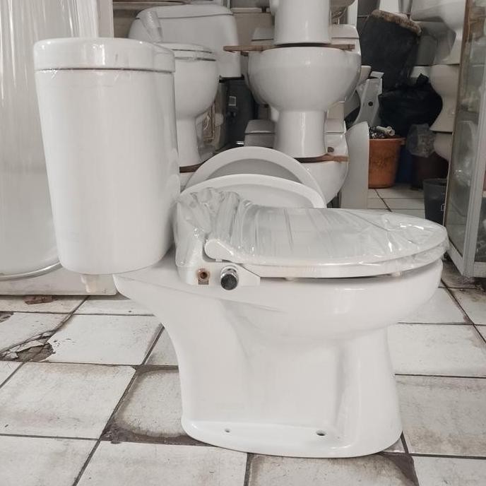 Grosir Kloset Duduk Toto Cw. 420J+Ecowasher Toto Putih