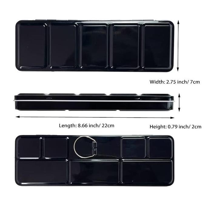 

ready Empty Palette Watercolor Tin 48HP