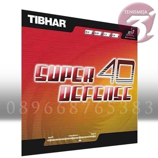 Terlaris Rubber/Karet Tenis Meja Tibhar Super Defence 40
