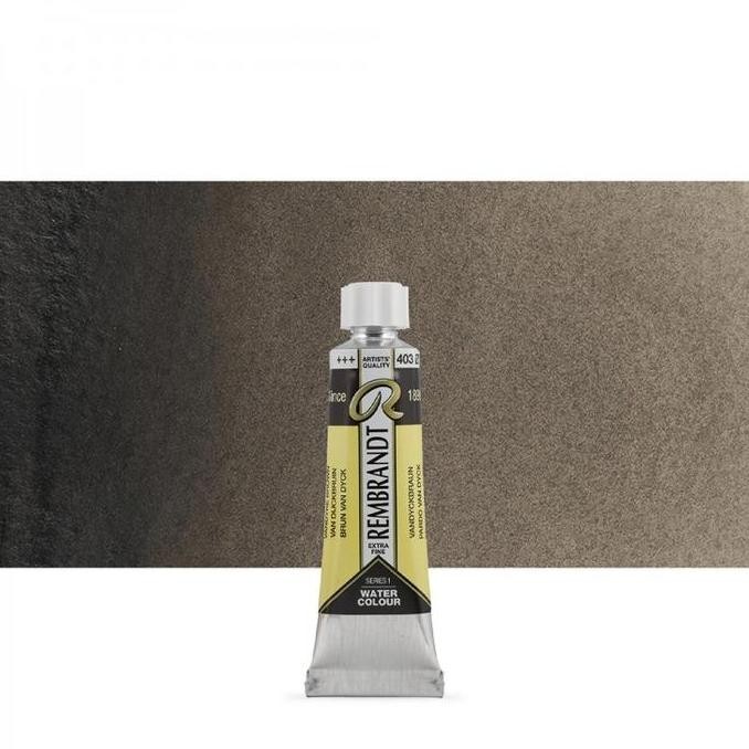 

ready REMBRANDT WATERCOLOUR artist grade tube 10ml (brown series)