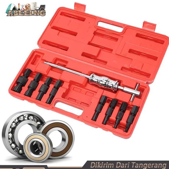 Bearing Puller Inner 9pcs/Set Internal Blind Hole Bearing Puller Set