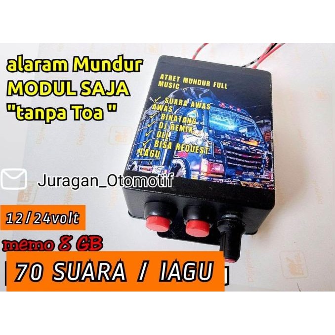 Murah Alarm Mundur Mobil Truk Carry Avanza Atret Mundur Mp3 Alarm Mundur Awas Awas Alarm Mundur Suar