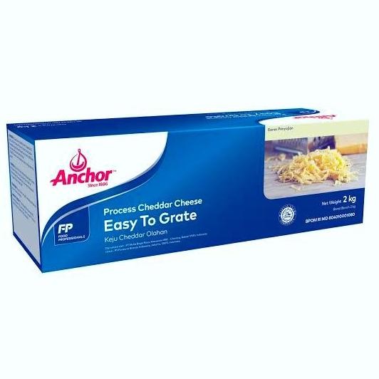 

Murah Anchor Processed Cheddar Cheese Etg Easy To Grate 2Kg