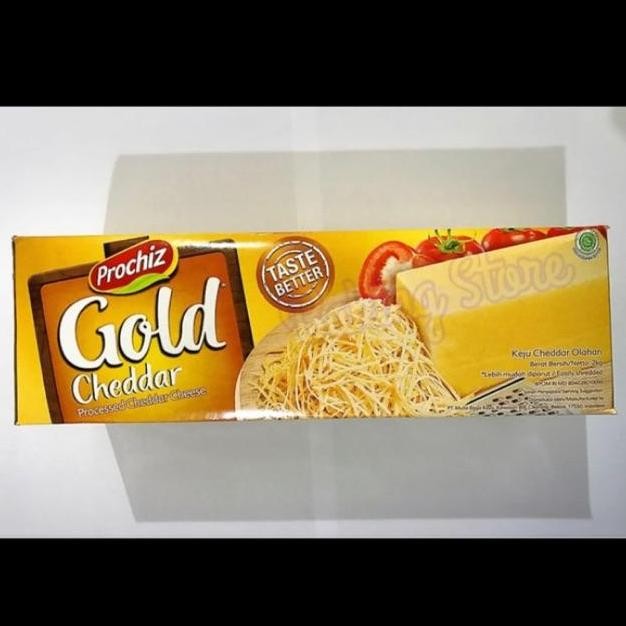 

Grosir Keju Cheddar Prochiz Gold 2Kg Khusus Gosend/Grab!