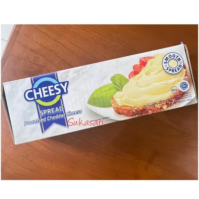 

Promo Cheesy Spread 1,9Kg Cheddar Oles Spread Filling Keju