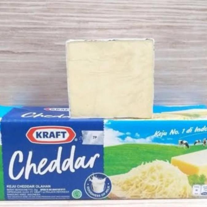 

Murah Keju Cheddar Kraft Premium 1Kg