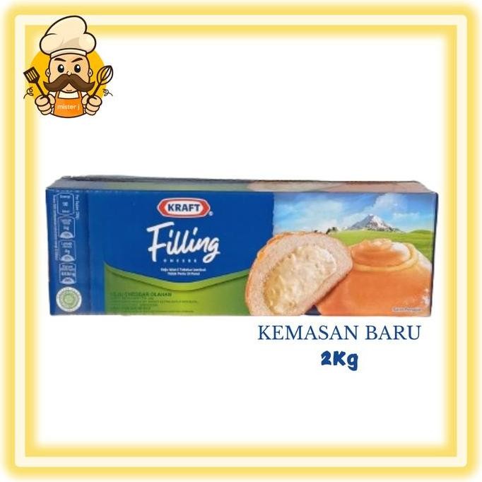 

Sale Cheese Keju Kraft Filling 2 Kg
