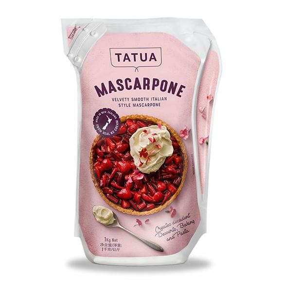 

Murah Tatua Mascarpone Cheese 1 Kg / Keju Mascarpone