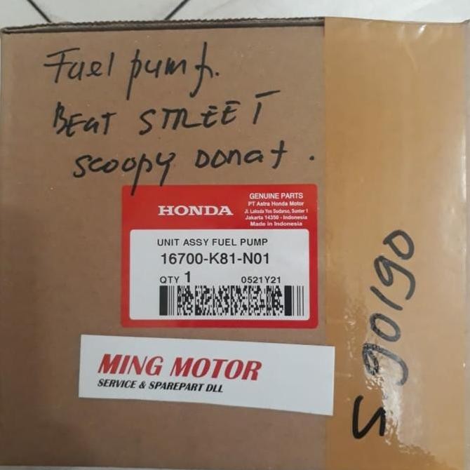 Fuel Pump Beat FI Sreet K81 Asli Ahm