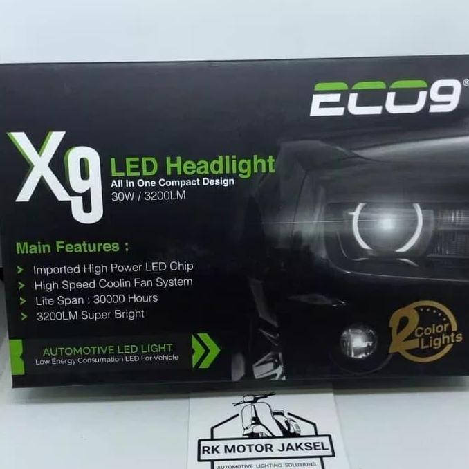 lampu led h4 ta warna luminos x9