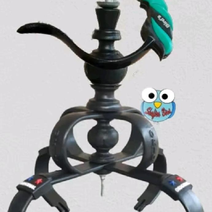 Mahkota sangkar murai oriq jaya  full hitam fullset standar