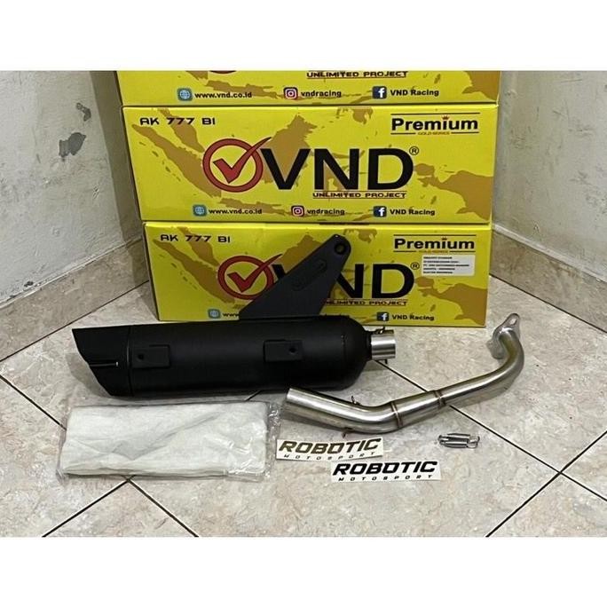 Knalpot VND AK 777 Yamaha Fazzio