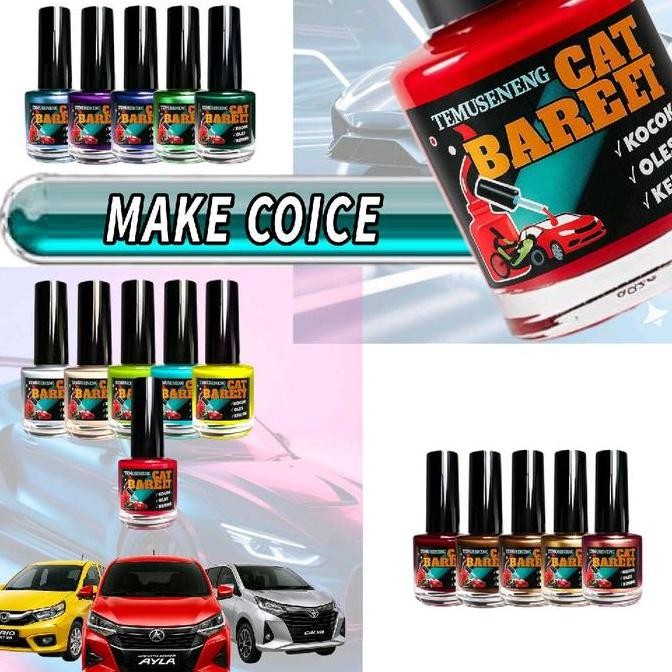 Terbaruu  S28 Cat Glittering Silver Metalik Daihatsu Penghilang Baret Lecet Goresan Untuk Mobil Xeni