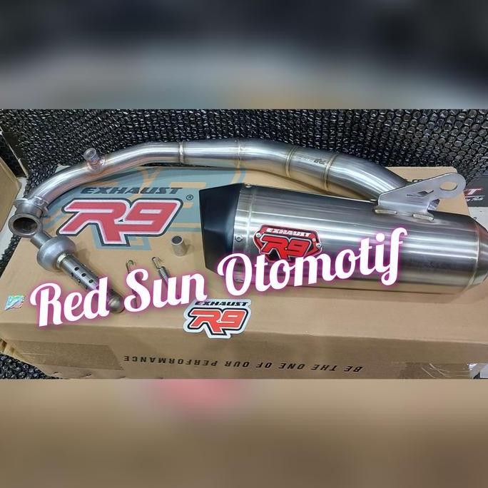 Knalpot R9 misano New Honda pcx 160 ORI ORINAL