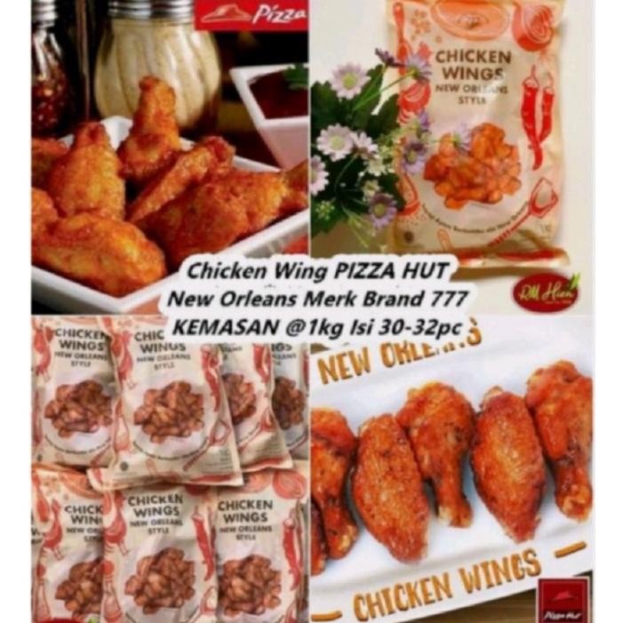 

Original Chicken Wings New Orleans 1Kg - Sayap Ayam Bumbu Bbq Frozen