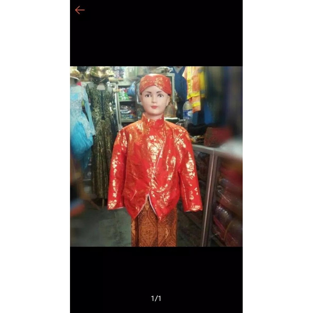 Baju adat anak jawa // Pakaian adat cirebon // Baju adat jawa tengah