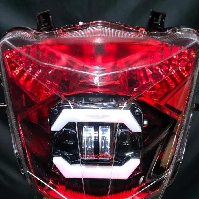 Lampu Depan Costum Daymaker Beat esp