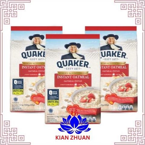 

Quaker Oatmeal Instant 800Gram Best Seller