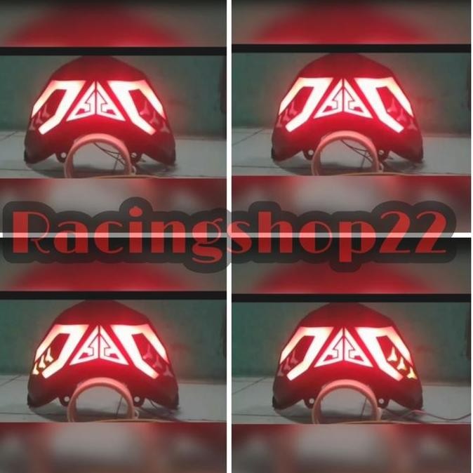 Stoplamp vario 125/150 LED old/stoplamp custom sein running