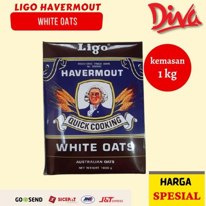 

[1Kg] Ligo Havermout Oat / Havermut Oat Food Granola Terlaris