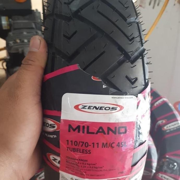 [Expert] Paket Ban Motor VESPA MATIC // ZENEOS MILANO 110/70 R11 - 120/70 R10