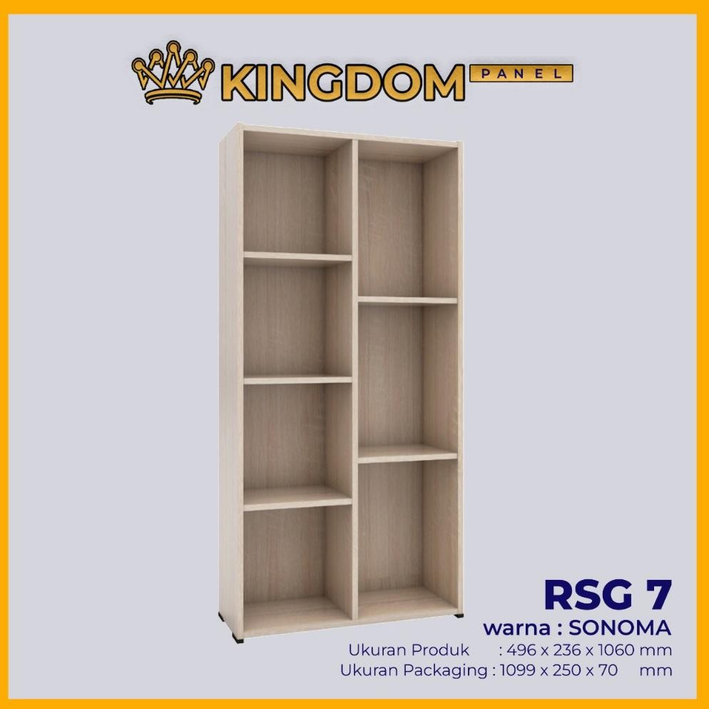 RAK BUKU / RAK SERBAGUNA / RAK 7 SUSUN