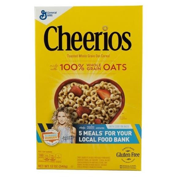 

General Mills Cheerios Oat Sereal Giji-Bijian Utuh Dipanggang 340Gr Promo