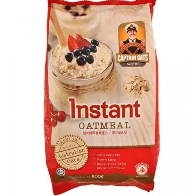 

Captain Oats Instant Oat Meal 800Gr Terlaris