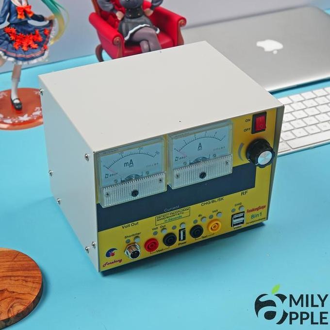 Fonekong Power Supply Scope 8 In 1 For Smartphone Iphone Android Laptop Terlaris