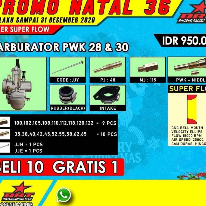 PWK 28/30 karburator BRT