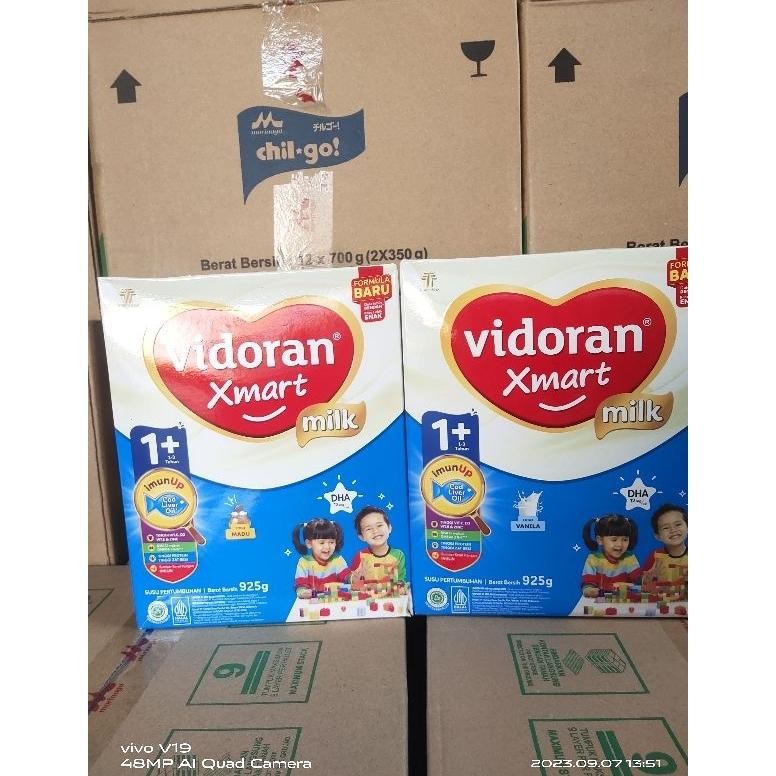 Vidoran Xmart 1+ 925gr Susu Bayi Tinggi Calcium AST