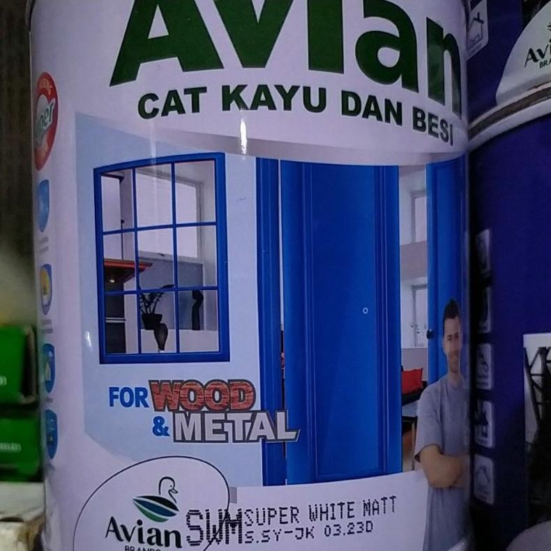 

Avian Cat Besi Kayu Doff/Putih doff/hitam doff/coklat doff/abu doff/biru doff/cat matt SV9