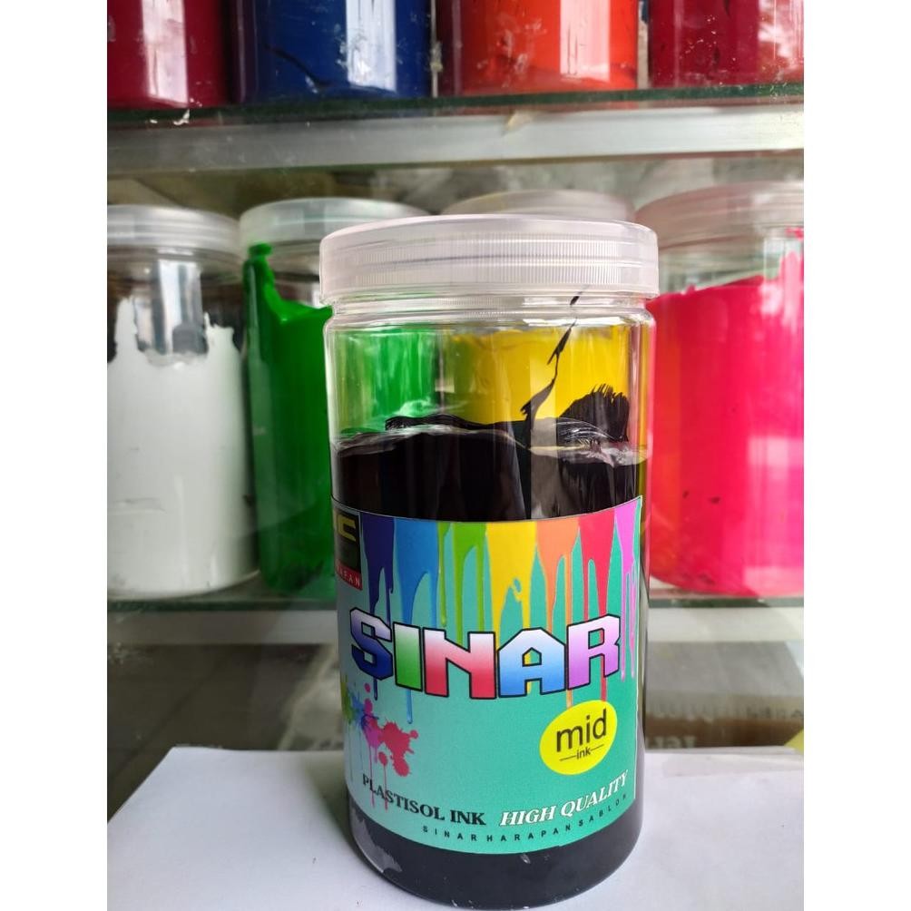 

Tinta Plastisol Hijau Tua SINAR HARAPAN SABLON SV9