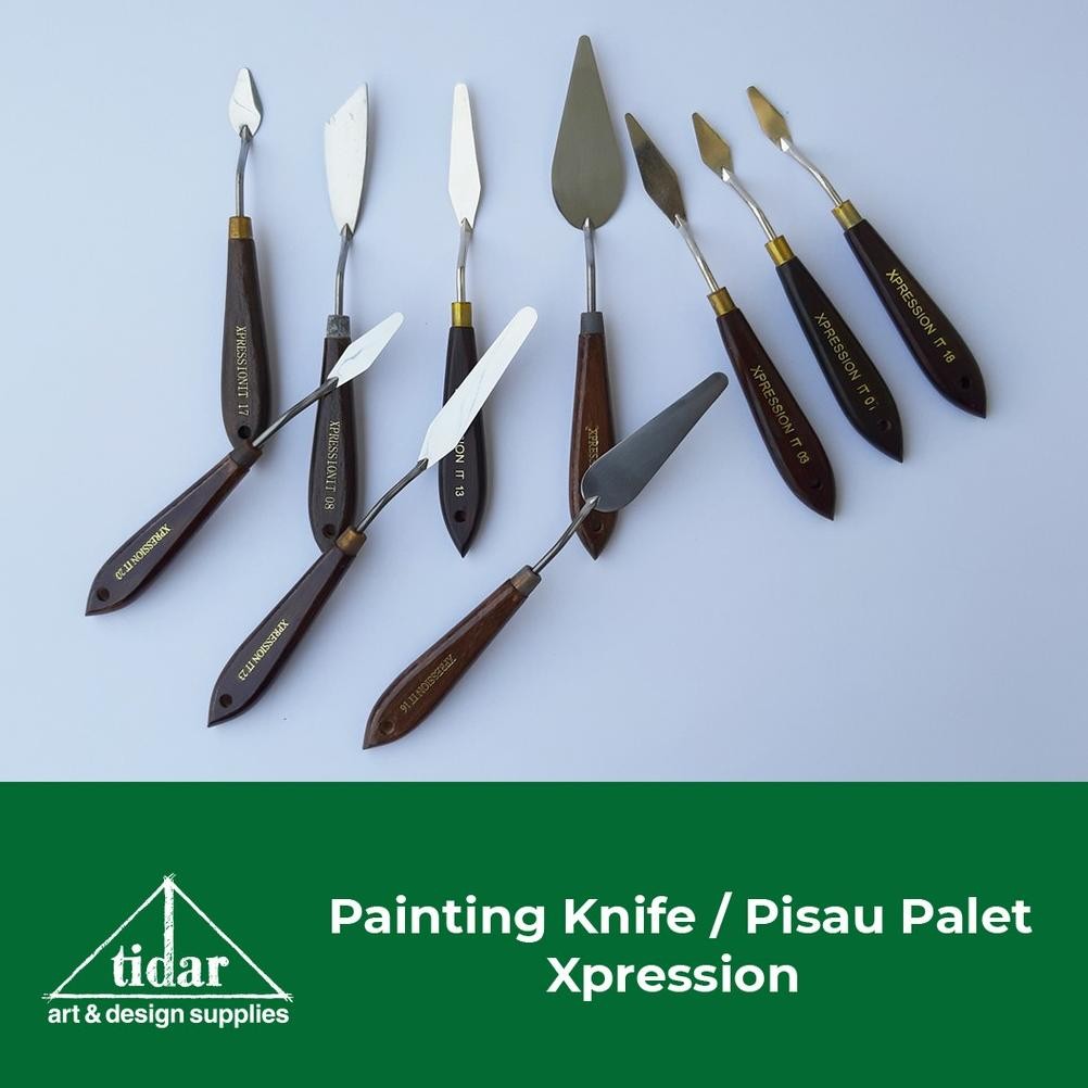 

Xpression Painting Knife - Paint Knife - Pisau Palet - Pisau Lukis SV9