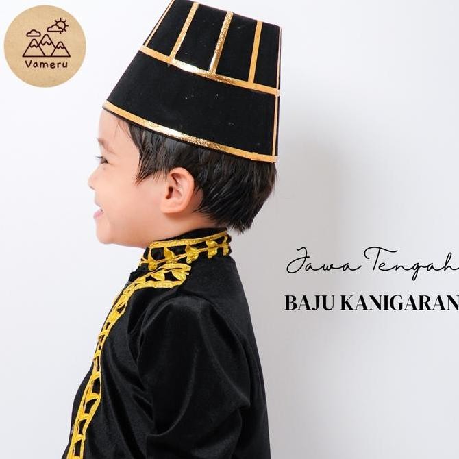 PAKAIAN ADAT ANAK LAKI LAKI JAWA TENGAH