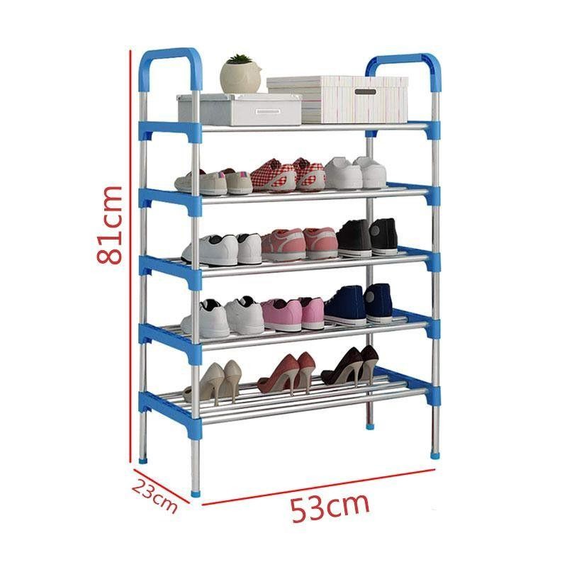 Rak Sepatu Besi 5 Susun